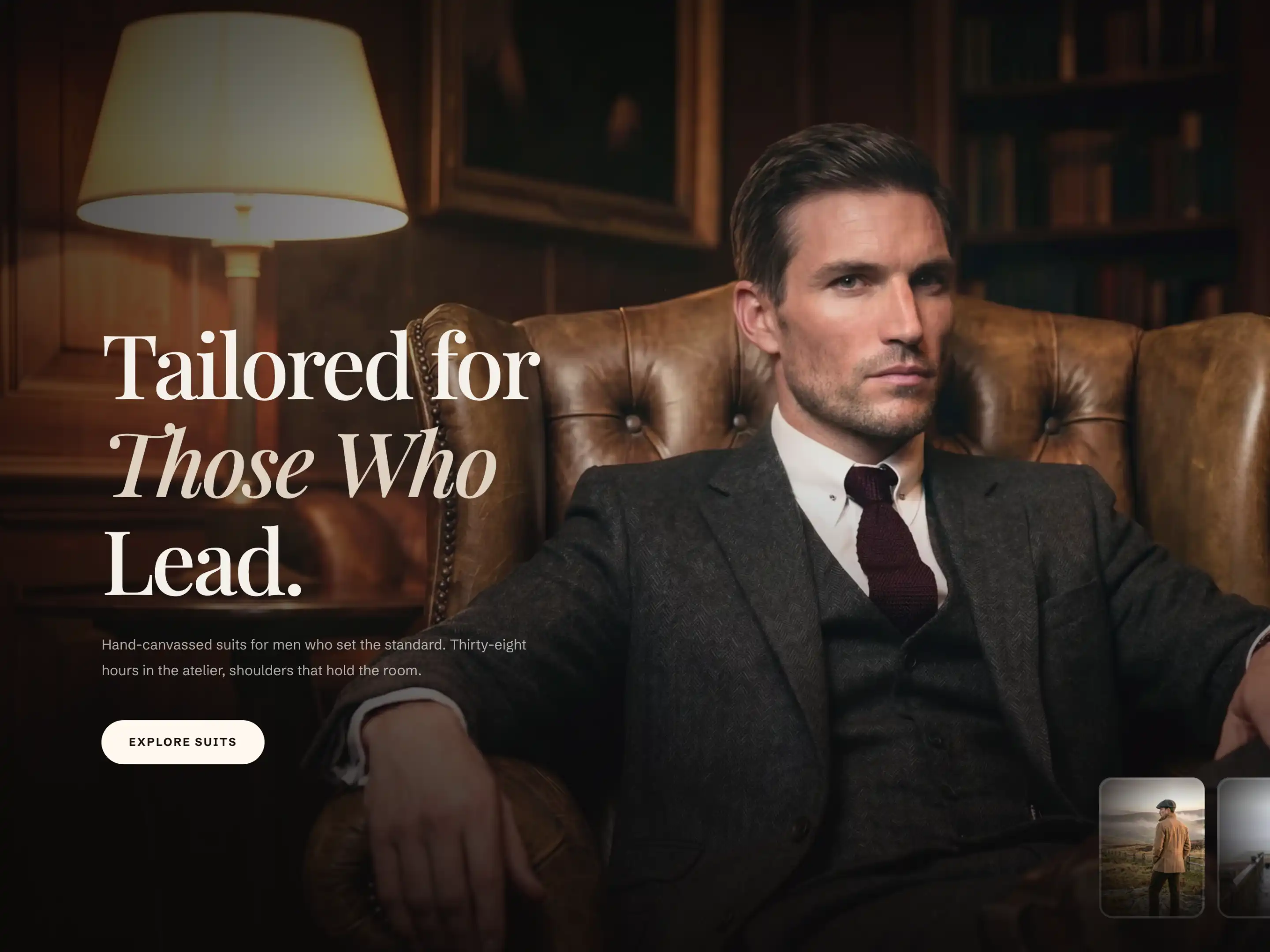 The Reign storefront home page
